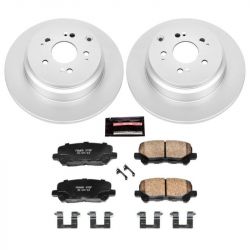 PowerStop 07-13 MDX/11-17 Odyssey Z17 Evolution Geomet Coated Rear Brake Rotor Kit