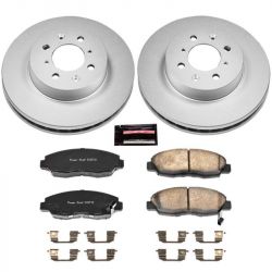 PowerStop 96-05 Civic/10-14 Insight Front Z17 Evolution Geomet Coated Brake Kit
