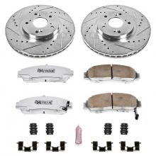 PowerStop 99-08 Acura TL/03-11 Accord Front Z26 Street Warrior Brake Upgrade Kit PowerStop 99-08 Acura TL/03-11 Accord Front Z26 Street Warrior Brake Upgrade Kit