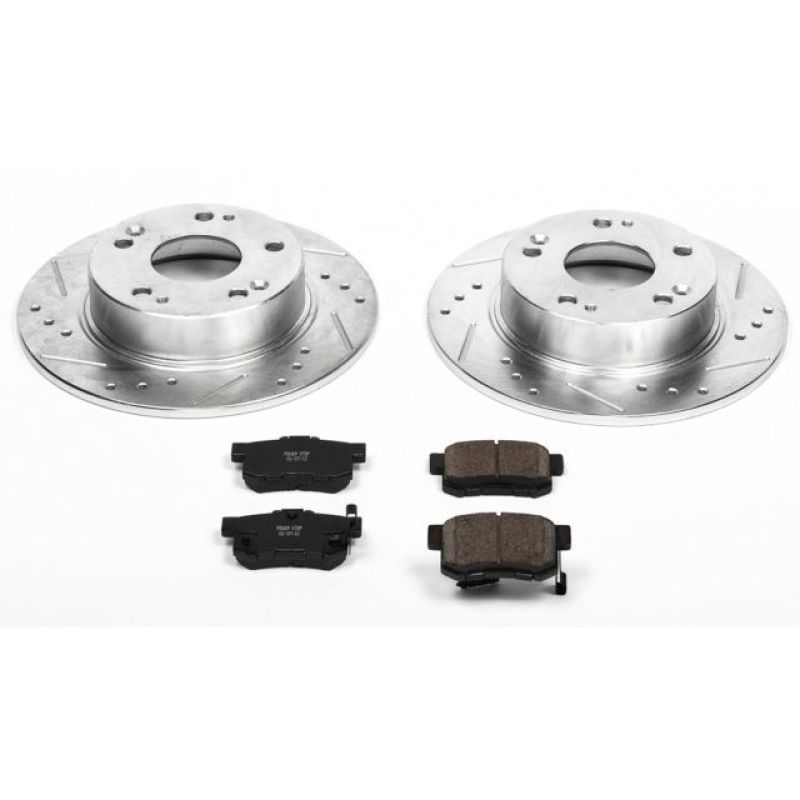 PowerStop 04-08 TSX/03-07 Accord Rear Z23 Evolution Sport Brake Upgrade Kit