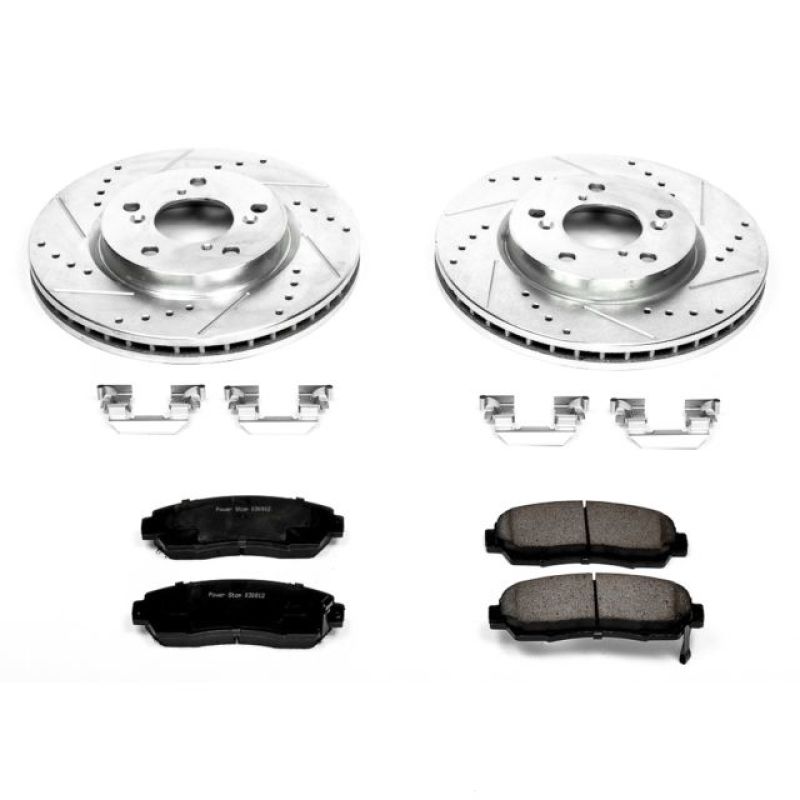 PowerStop 05-10 Odyssey Front Z23 Evolution Sport Brake Upgrade Kit