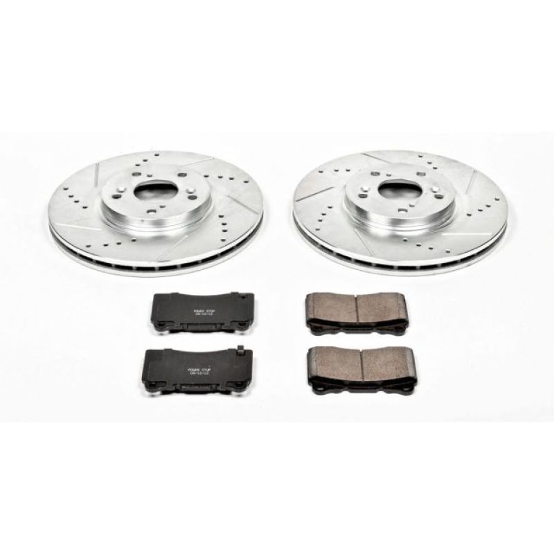 PowerStop 04-08 Acura TL Front Z23 Evolution Sport Brake Upgrade Kit
