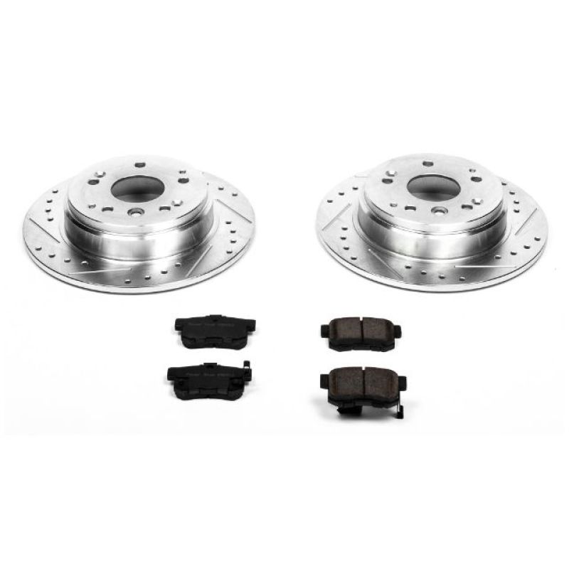 PowerStop 04-08 TL/03-11 Element Z23 Evolution Rear Sport Brake Upgrade Kit