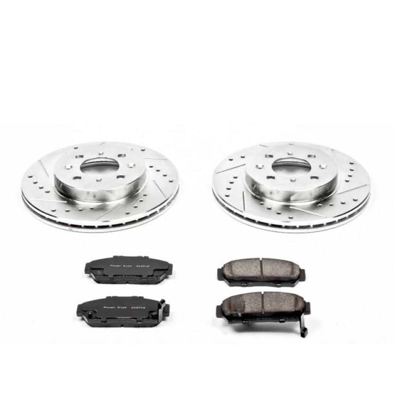 PowerStop 94-01 Integra/93-95 Civic Front Z23 Evolution Sport Brake Kit