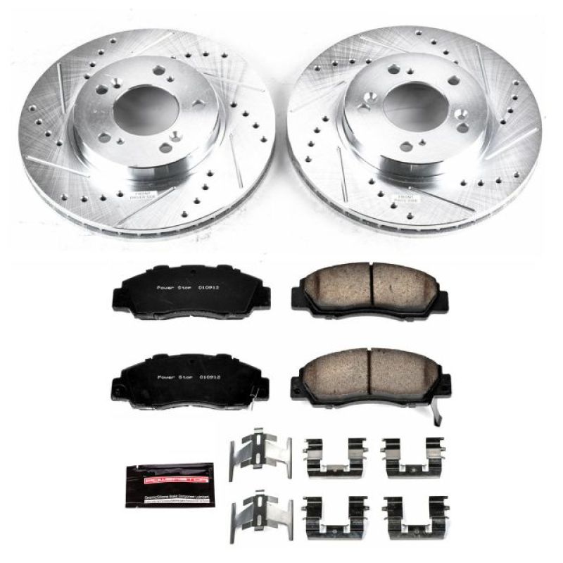 PowerStop 97-01 Prelude/97-01 CR-V Z23 Evolution Sport Front Brake Upgrade Kit