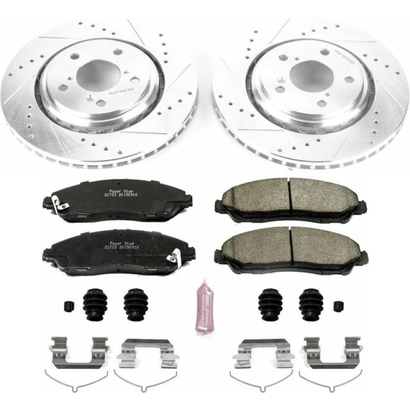 PowerStop 17-20 MDX/16-22 Pilot Front Z23 Evolution Sport Brake Upgrade Kit