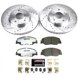 PowerStop 22-24 Civic/19-22 Insight Z26 Street Warrior Front Brake Upgrade Kit