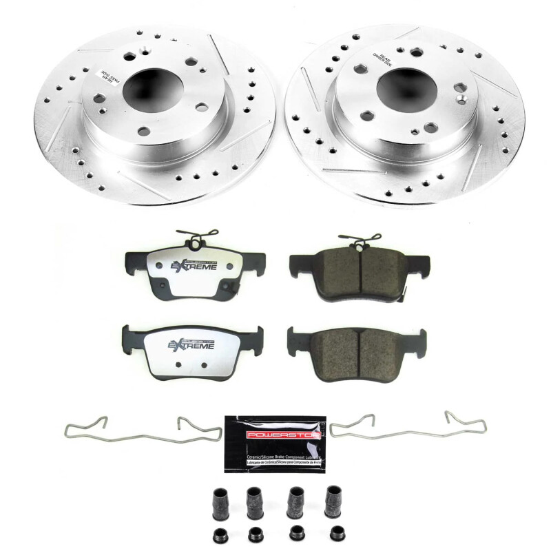 PowerStop 20-24 Civic/19-22 Insight Z26 Street Warrior Rear Brake Upgrade Kit