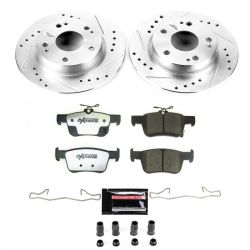 PowerStop 20-24 Civic/19-22 Insight Z26 Street Warrior Rear Brake Upgrade Kit