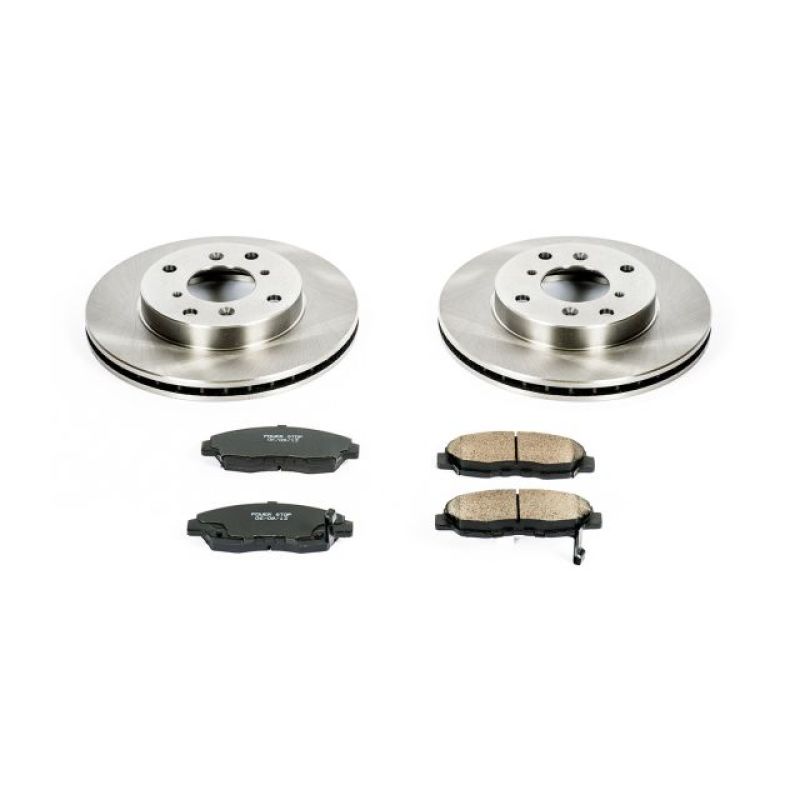 PowerStop 98-99 CL/98-02 Accord Front Z17 Stock Replacement Brake Kit