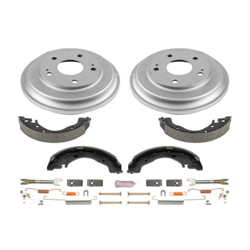 PowerStop 06-11 Civic Z26 Street Warrior Rear Drum and Shoe Upgrade Brake Kit