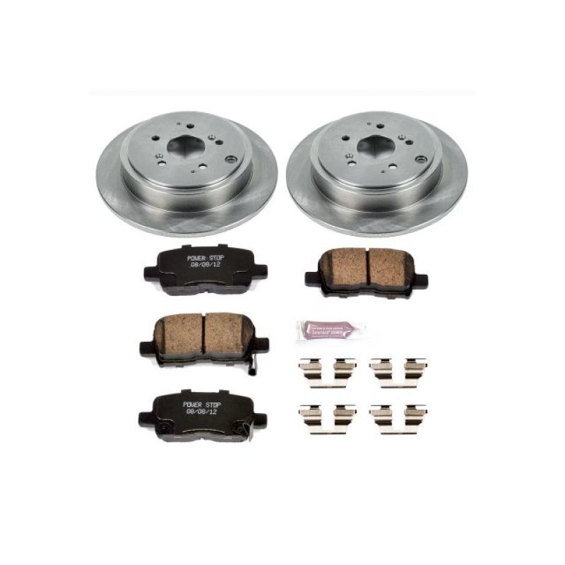 PowerStop 01-06 MDX/03-08 Pilot Rear Z17 Stock Replacement Brake Kit