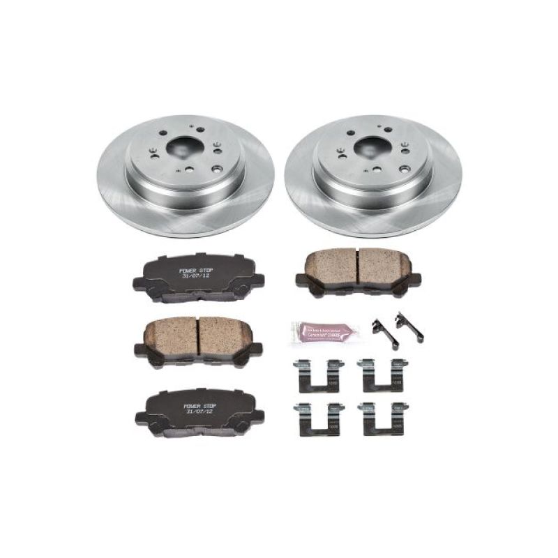 PowerStop 07-13 MDX/09-11 Pilot Rear Z17 Evolution Plus Brake Kit