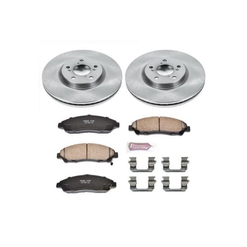 PowerStop 07-13 MDX/09-15 Pilot Front Z17 Stock Replacement Brake Kit