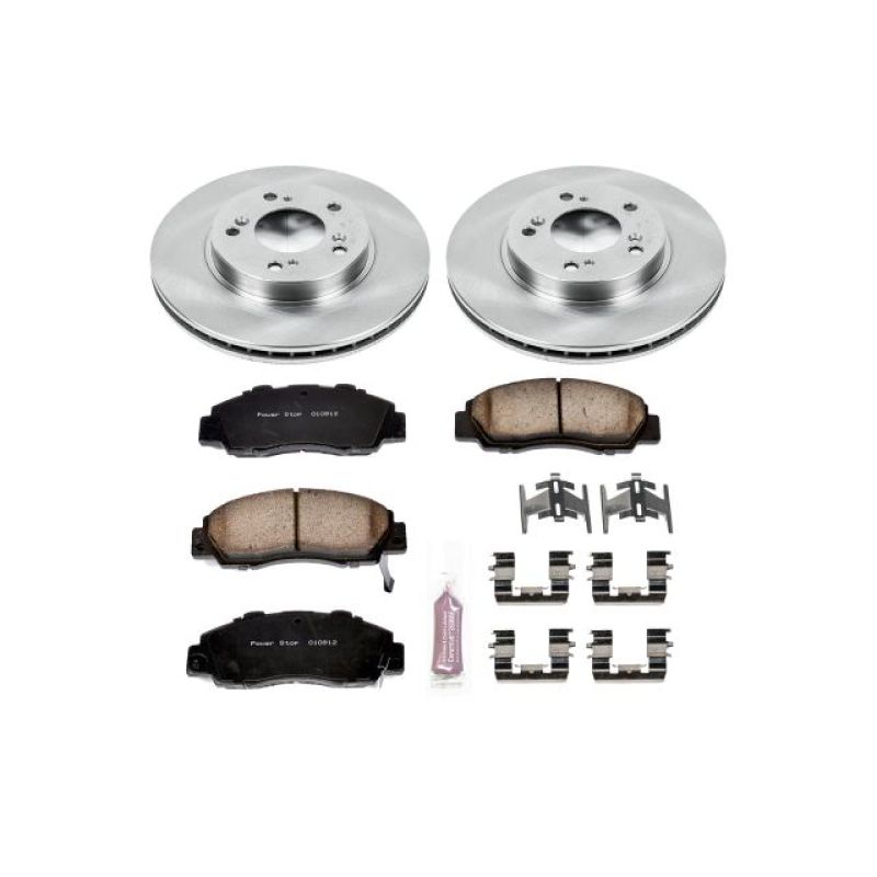 PowerStop 98-01 Integra/97-01 Prelude Front Z17 Evolution Plus Ceramic Brake Kit