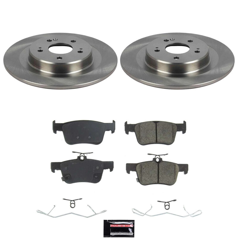PowerStop 21-25 TLX Z17 Evolution Plus Ceramic Rear Brake Kit