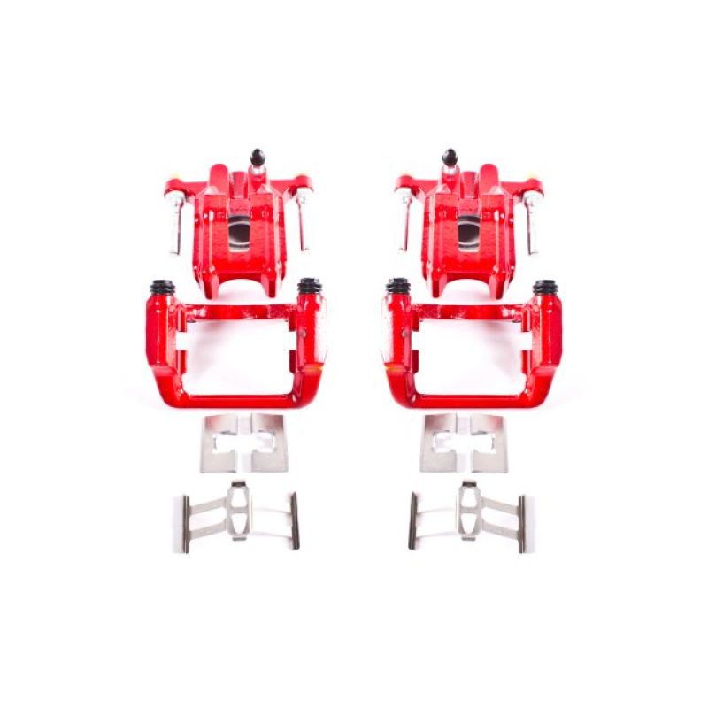 PowerStop 03-11 Element/99-08 TL Red Brake Calipers