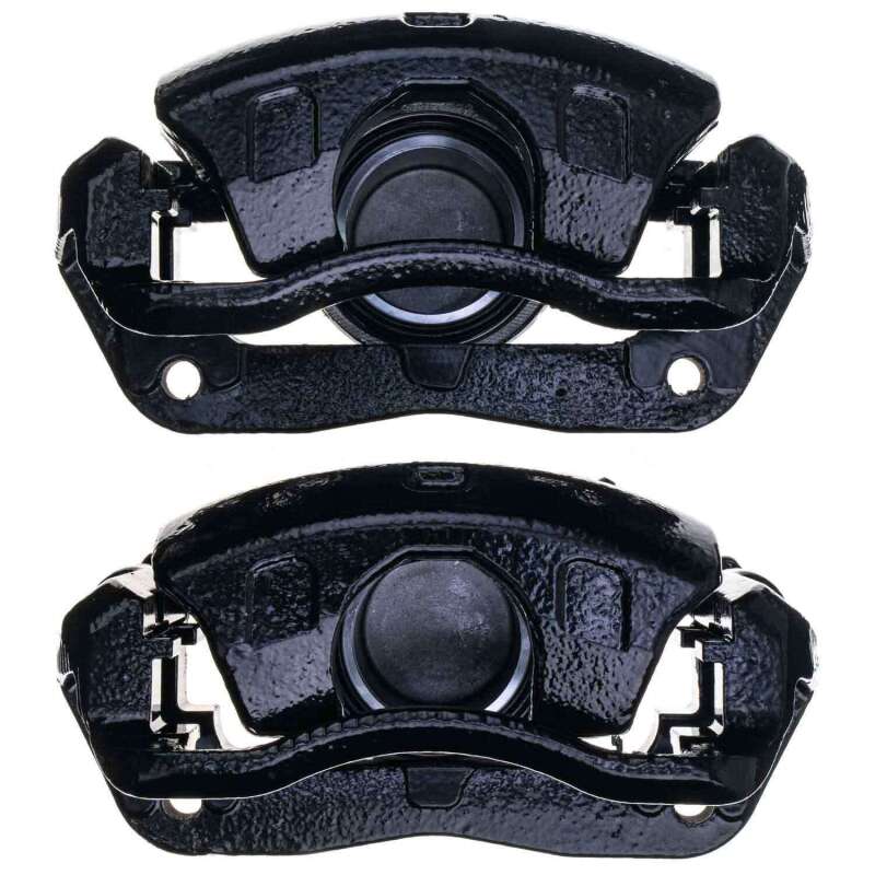 PowerStop 02-04 CR-V/03-11 Element Black Powder Coated Front Brake Calipers