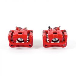 PowerStop 09-14 TSX/08-12 Accord Red Rear Powder Coated Brake Calipers with Brackets