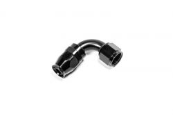 Radium Engineering -10AN Black 90 Degree Aluminum Hose End to PTFE Hose
