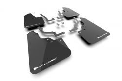 Rally Armor 2026 Passport Black with White Logo UR Mud Flaps