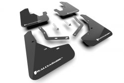Rally Armor 23-26 CR-V Black with White Logo Front and Rear Mud Flaps