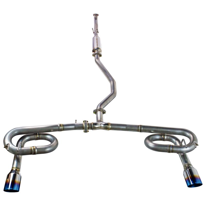 Remark 22-25 Civic Sport Sedan Dual Burnt Stainless Steel Tips Catback Exhaust