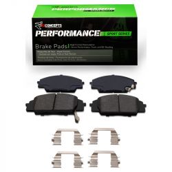 R1 Concepts 02-06 RSX Type S/06-11 Civic Si R1 Performance Sport Series Front Brake Pads
