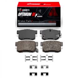 R1 Concepts 02-06 RSX/06-15 Civic Optimum OEp Rear Brake Pads and Hardware Kit