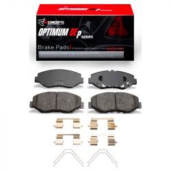 R1 Concepts 03-17 Accord/13-21 Civic R1 Optimum OEp Front Brake Pads and Hardware Kit
