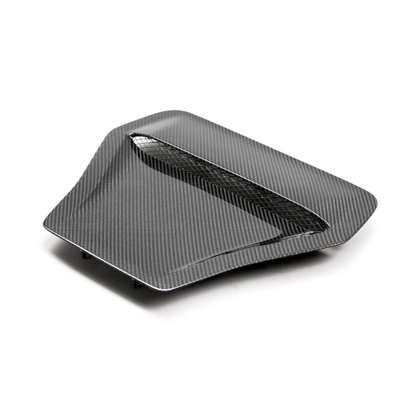 Seibon 17-21 Civic Type R OE-Style Carbon Fiber Hood Scoop