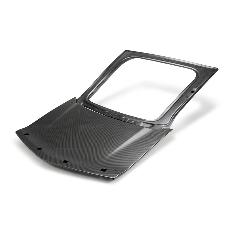 Seibon 17-21 Acura NSX OEM-Style Matte Dry Carbon Fiber Trunk Lid