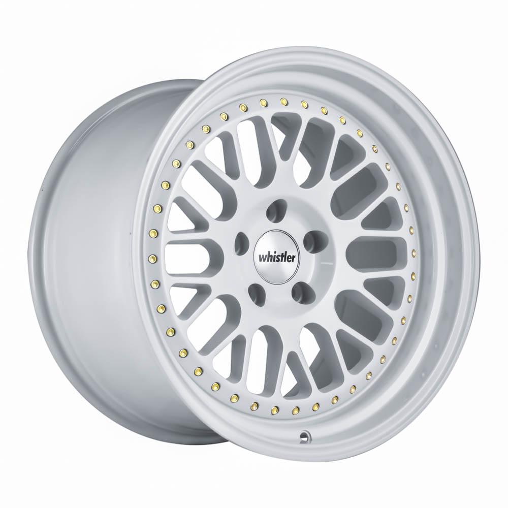 Whistler SK1 Full Gloss White 19x10.5 5x114.3 22 Offset Wheel