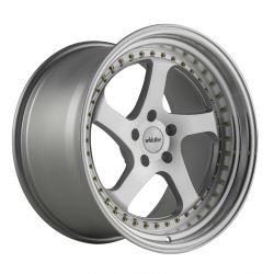 Whistler SK5 Silver Machined Face 19x9.5 5x114.3 12 Offset Wheel