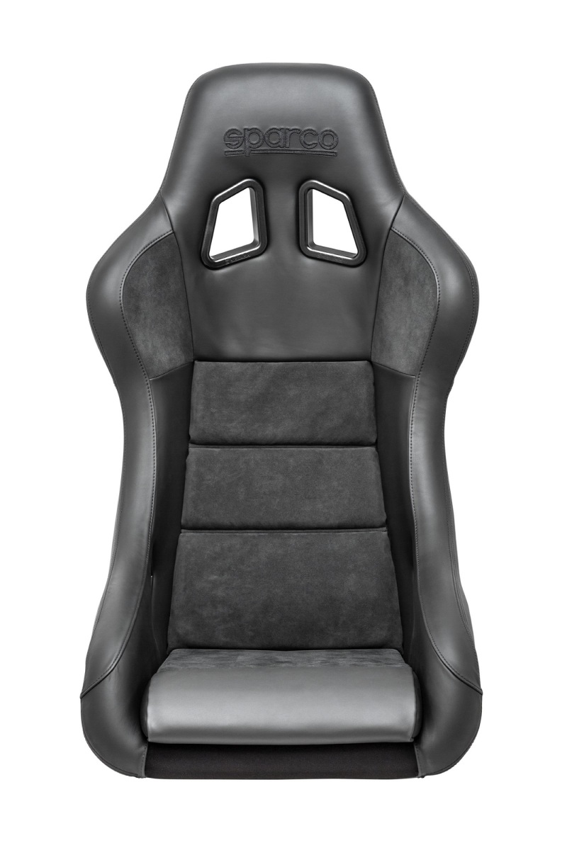 Sparco QRT Performance Black Leather and Alcantara Race Seat