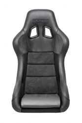 Sparco QRT Performance Black Leather and Alcantara Race Seat