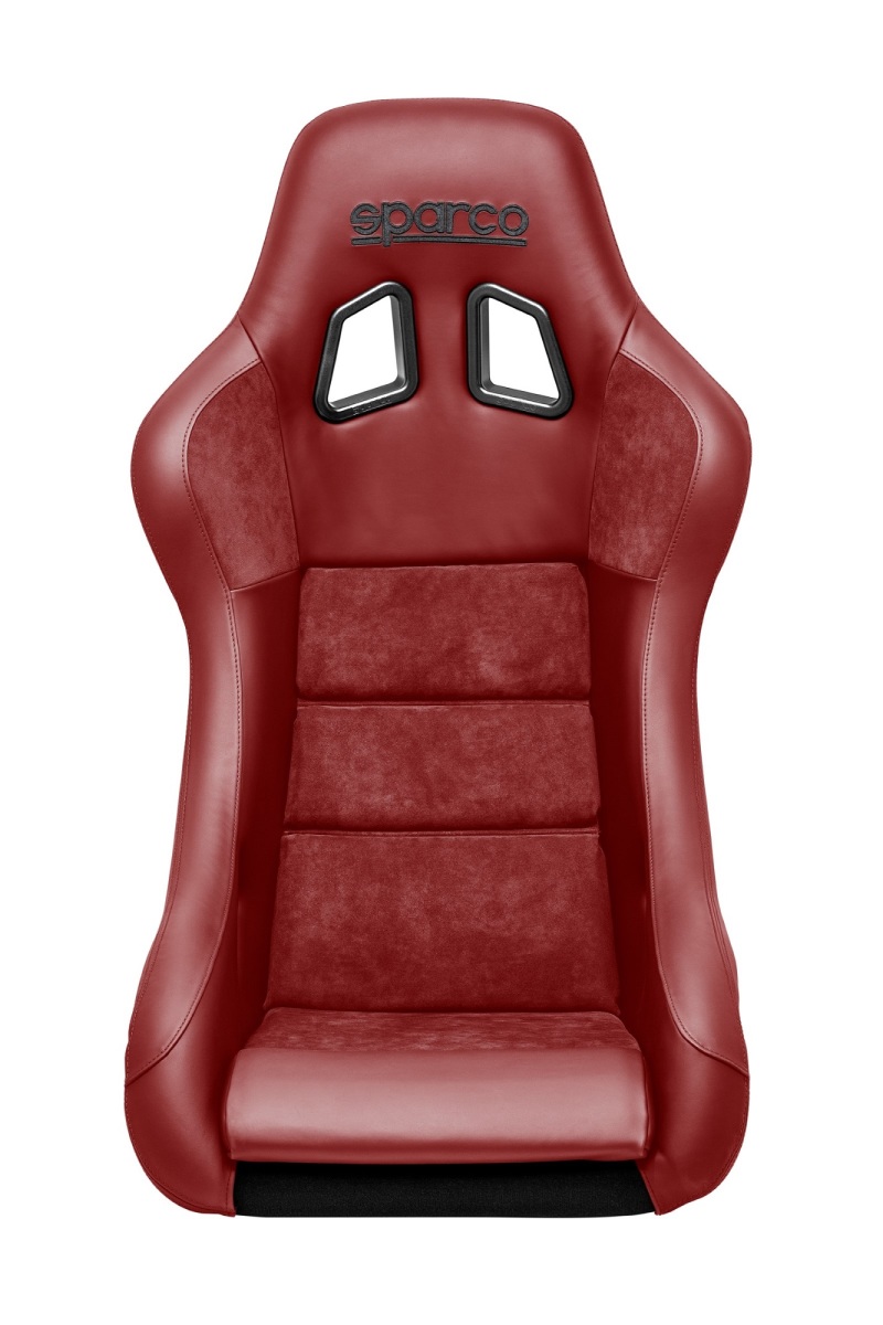SPARCO QRT Performance Red Leather and Alcantara Racing Seat