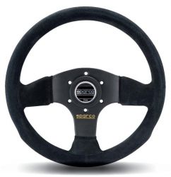 Sparco P300 Black Suede 300mm Steering Wheel