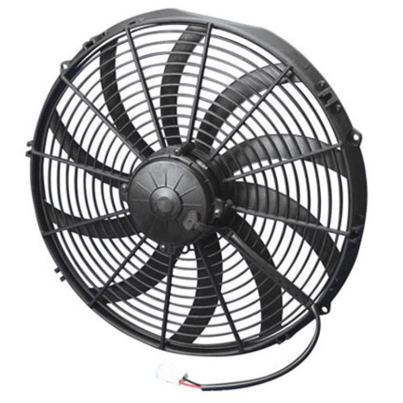 SPAL 16-Inch 1959 CFM High-Performance Push Curved-Blade Fan