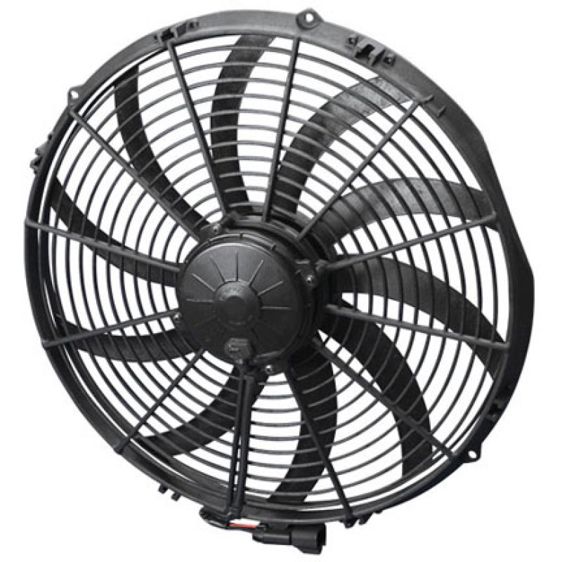 SPAL 2467 CFM 16-Inch High-Performance Pull/Curved Race Fan
