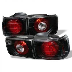 Spyder 92-93 Accord Sedan Black Euro Style Tail Lights