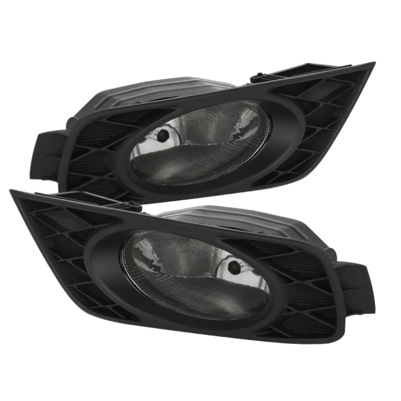 Spyder 08-10 Odyssey Smoked Lens OEM Style Fog Lights with Switch