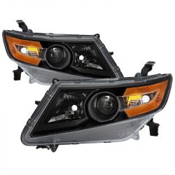 SPYDER xTune 11-15 Odyssey OEM Style Black Housing Halogen Headlights