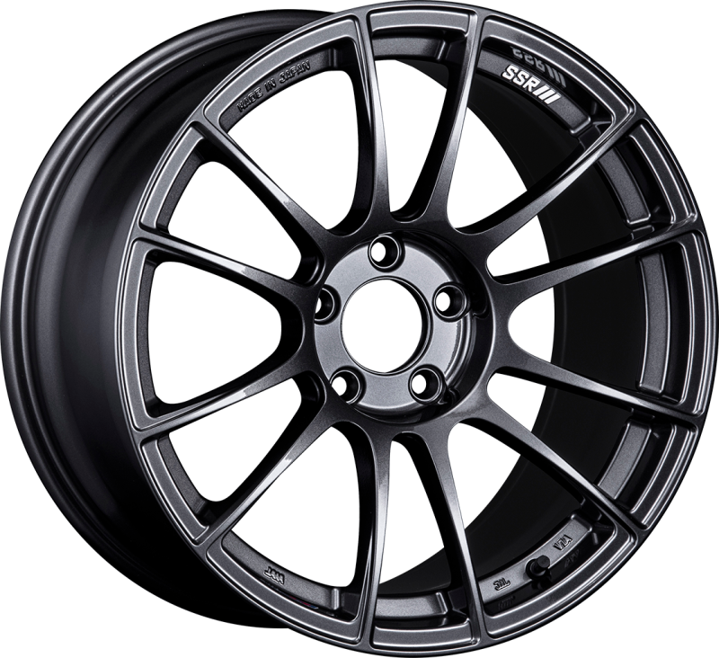 SSR GTX04 19x9.5 5x120 +38mm Dark Gunmetal Wheel
