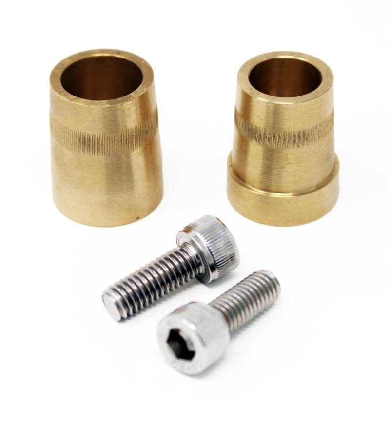 Torque Solution Universal Brass Battery Terminals with M6 Bolt to SAE Connection