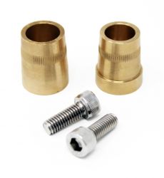 Torque Solution Universal Brass Battery Terminals with M6 Bolt to SAE Connection