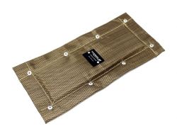 Torque Solution Universal Volcanic Rock 6x13 Exhaust Pipe and Cat Thermal Heat Shield Blanket