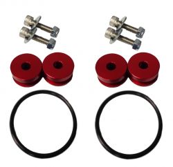 Torque Solution Red Billet Bumper Quick Release Kit