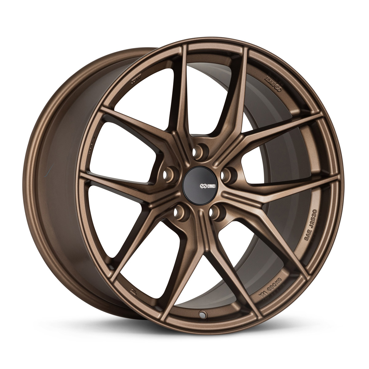 Enkei TSR-X 18x8.5 5x114.3 38mm Offset 72.6mm Bore Gloss Bronze Wheel