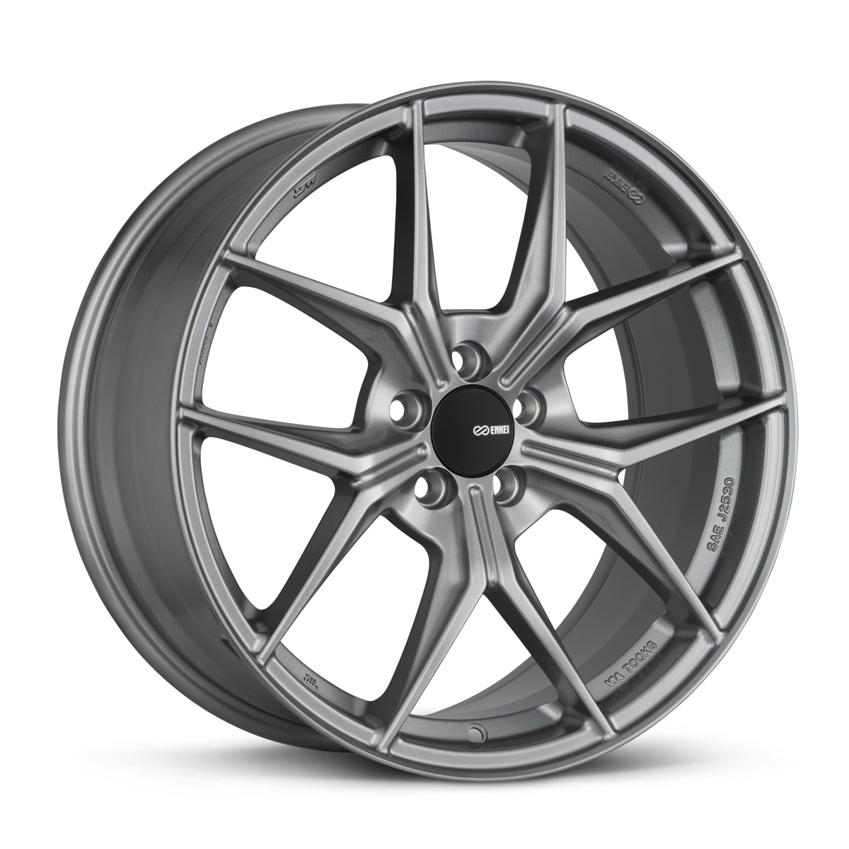 Enkei TSR-X 18x8 5x114.3 35mm Offset 72.6mm Bore Storm Grey Wheel